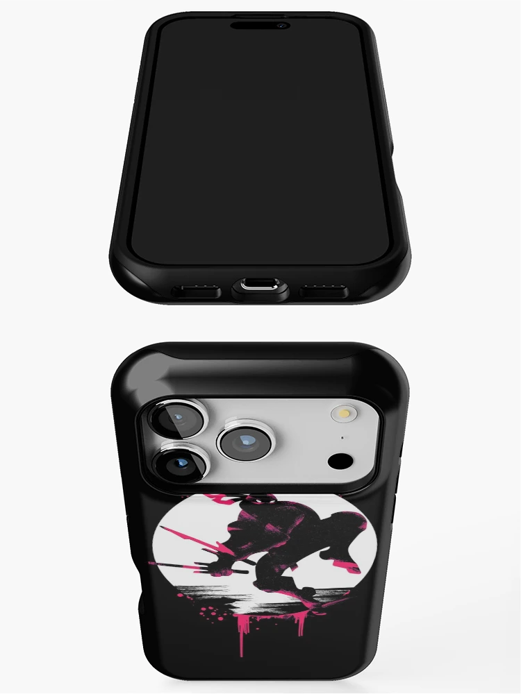 Thumbnail 3 of 4, iPhone Case, Ninja R designed and sold by therocketman.