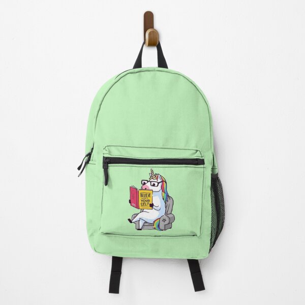 Item preview, funny unicorn reading ;) designed and sold by chahdoud.