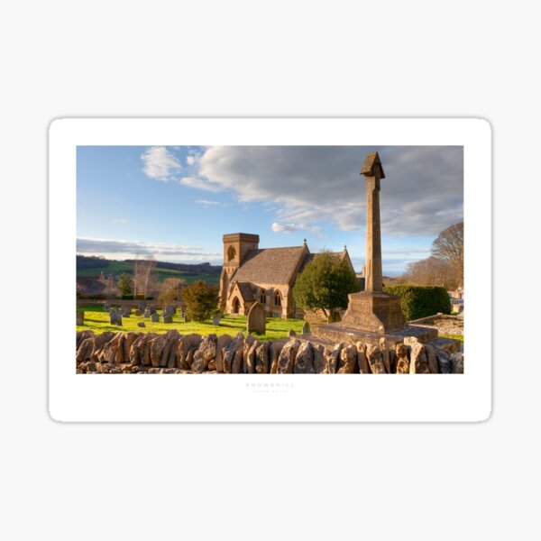 Snowshill, Gloucestershire Sticker