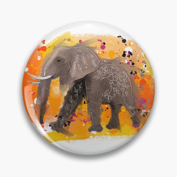 Item preview, Mandala elephant designed and sold by Fynnillustrates.