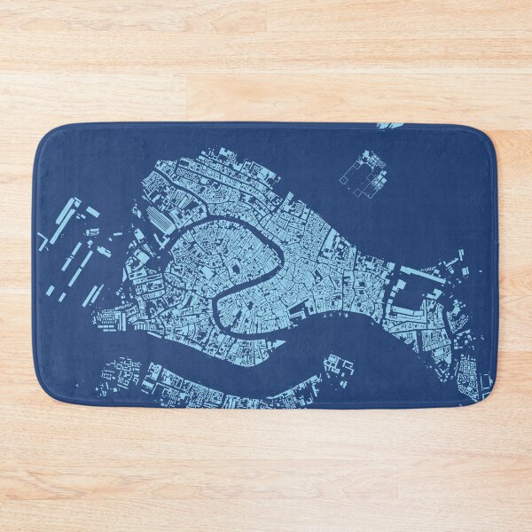Item preview, Cities: Venice, midnight blue designed and sold by helenmakesmaps.