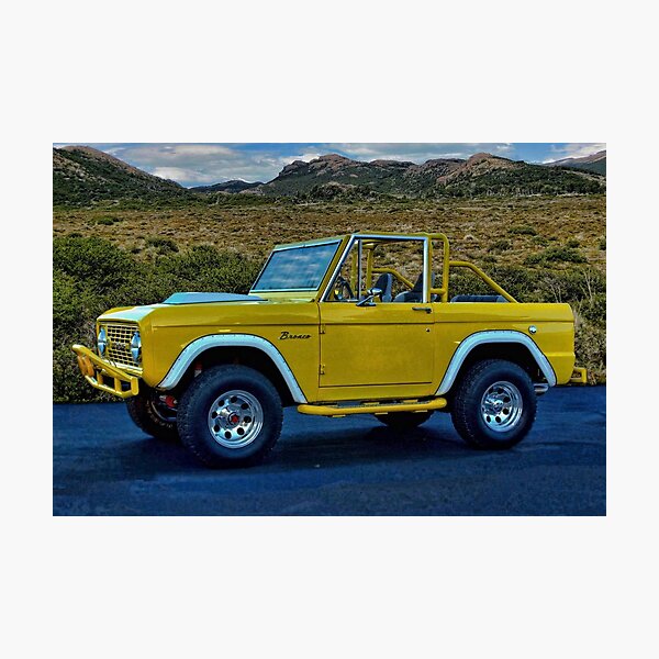 Ford Bronco Wall Art | Redbubble