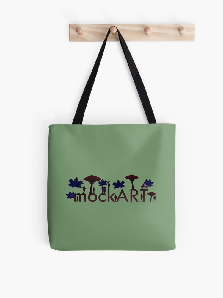 Thumbnail 1 of 2, Tote Bag, mockART - Parklife (Dark) designed and sold by mockART.