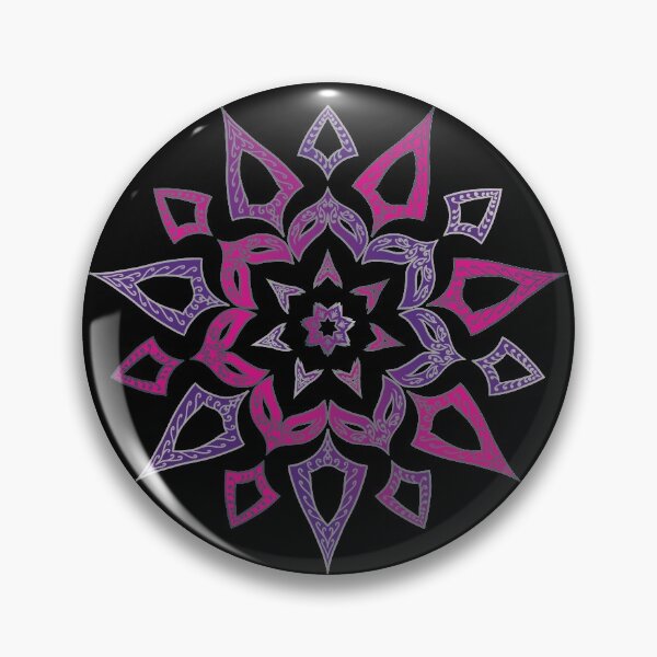 Item preview, Guilded Mask Mandala Purple and Silver designed and sold by SirCrim.