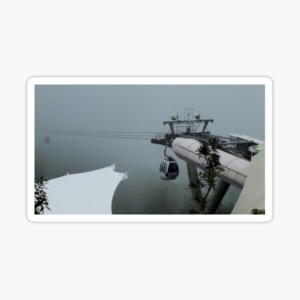 Item preview, A Foggy Landing      Langkawi Island designed and sold by sandysartstudio.