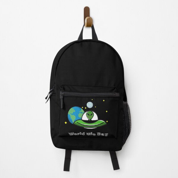 Item preview, World Ufo Day Alien Visit Earth Space Sci-Fi Shirt designed and sold by DELMEO.