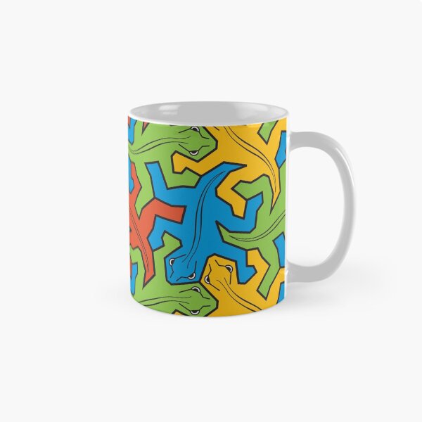 Item preview, The many lizard Escher Pattern designed and sold by adamnicolson.