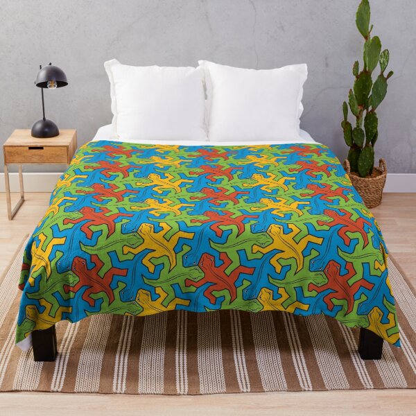 Item preview, The many lizard Escher Pattern designed and sold by adamnicolson.
