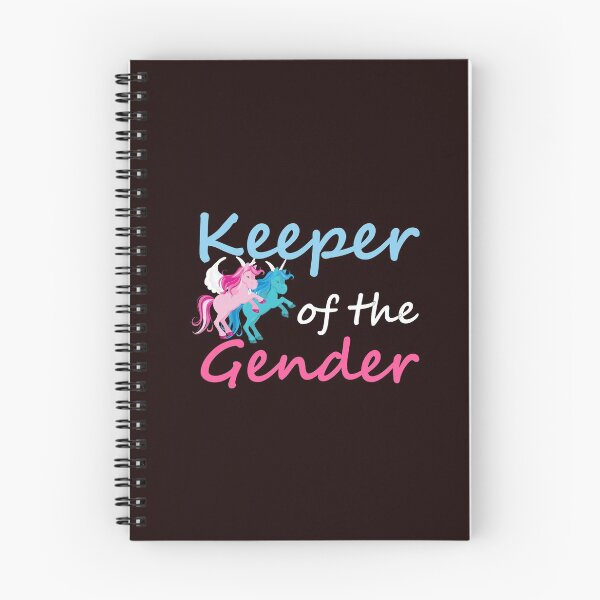 Item preview, Keeper of the Gender Gender reveal party unicorns designed and sold by ToniaKroeger.