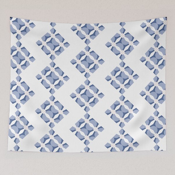 Item preview, minimal blue Unique pattern design  designed and sold by Caesiouscloud.