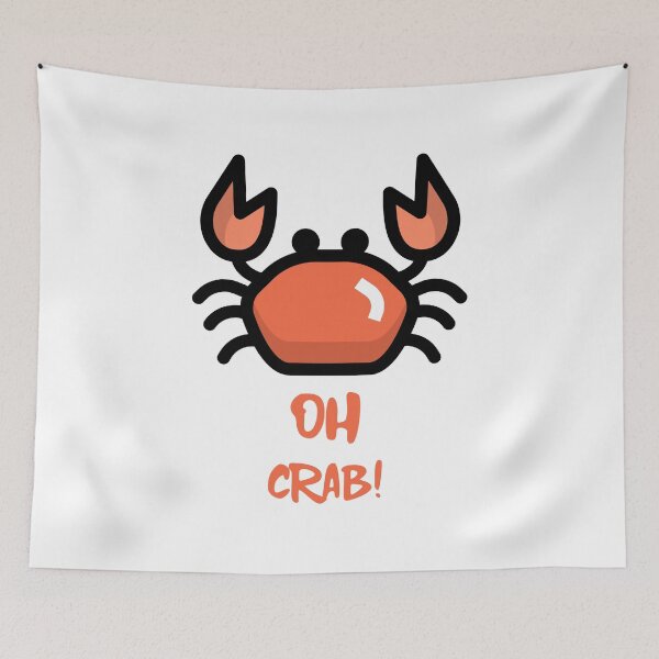 Item preview, Oh Crab! Design designed and sold by joabaj.