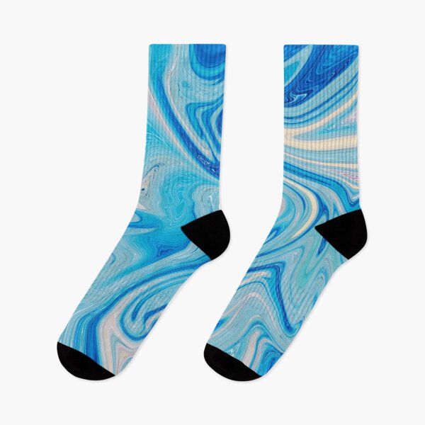 Item preview, Beach Vibes Abstract Liquid Marble designed and sold by BirdShapes.