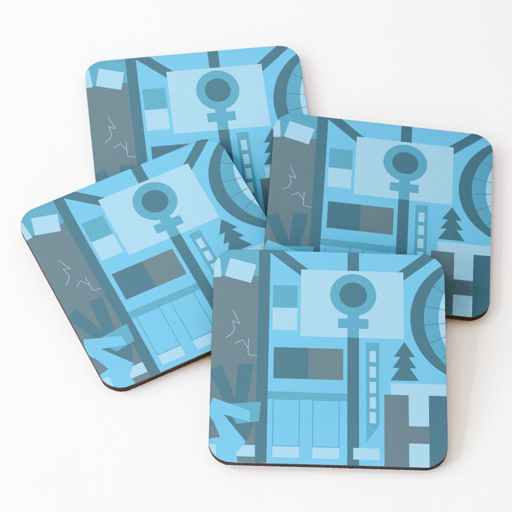 Item preview, Coasters (Set of 4) designed and sold by FranDraws.