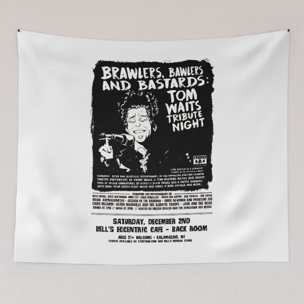 Item preview, Tom Waits Tribute Night designed and sold by jwebmarket.