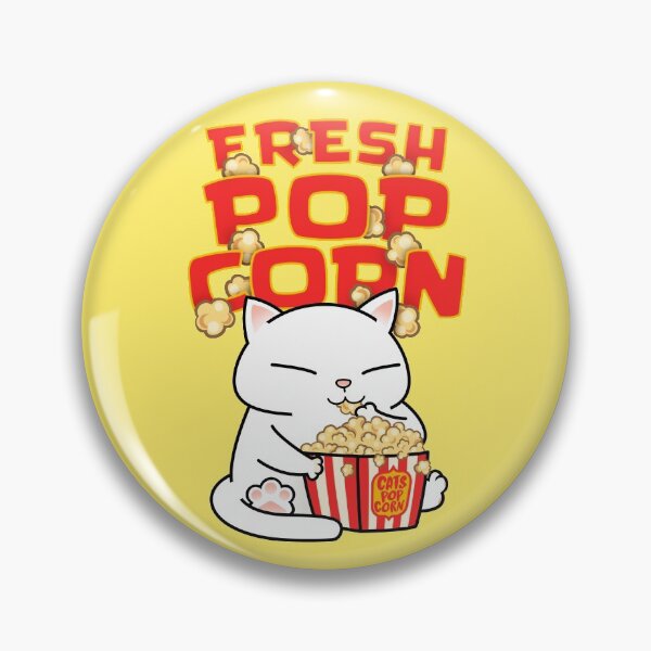 Item preview, Chubby Cat Pop Corn designed and sold by Takeda-art.