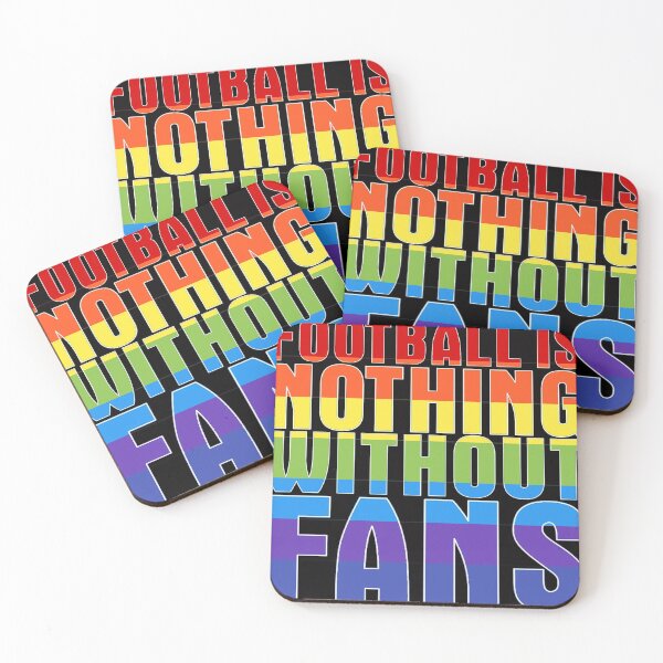 Item preview, Football is nothing without fans (Rainbow) designed and sold by halibutgoatramb.