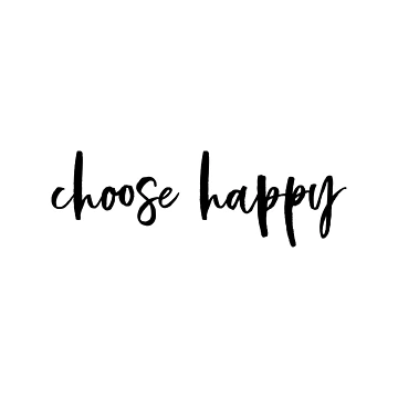Artwork thumbnail, Choose Happy - Modern Script Lettering by CarlosAlberto