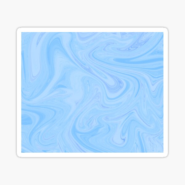 Item preview, Cloudy Blue Dream Abstract Liquid Marble designed and sold by BirdShapes.