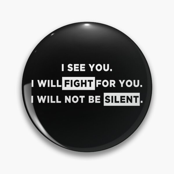 Item preview, I will not be silent designed and sold by Skeptikon.