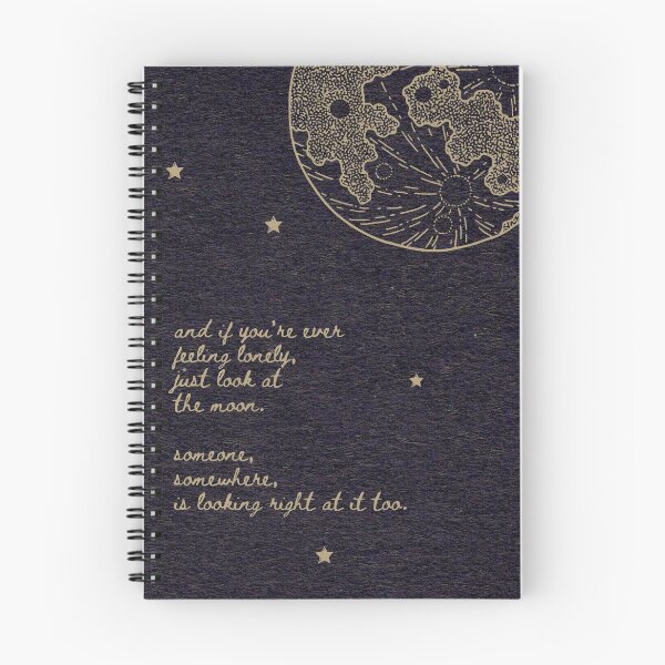 Item preview, Lonely Moon Poem designed and sold by ‧͙⁺˚*･༓☾ Moon Saikia ☽༓･*˚⁺‧͙.