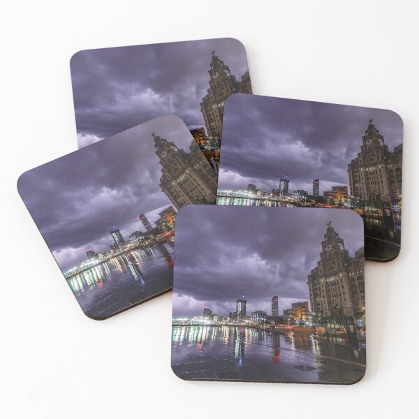 Item preview, Storm at Liverpool Waterfront designed and sold by Paul Madden.
