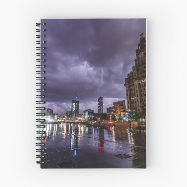 Item preview, Storm at Liverpool Waterfront designed and sold by Paul Madden.