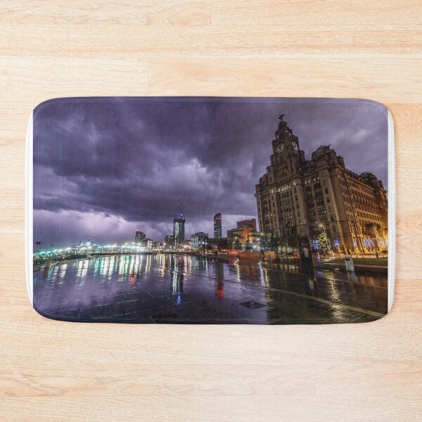 Item preview, Storm at Liverpool Waterfront designed and sold by Paul Madden.