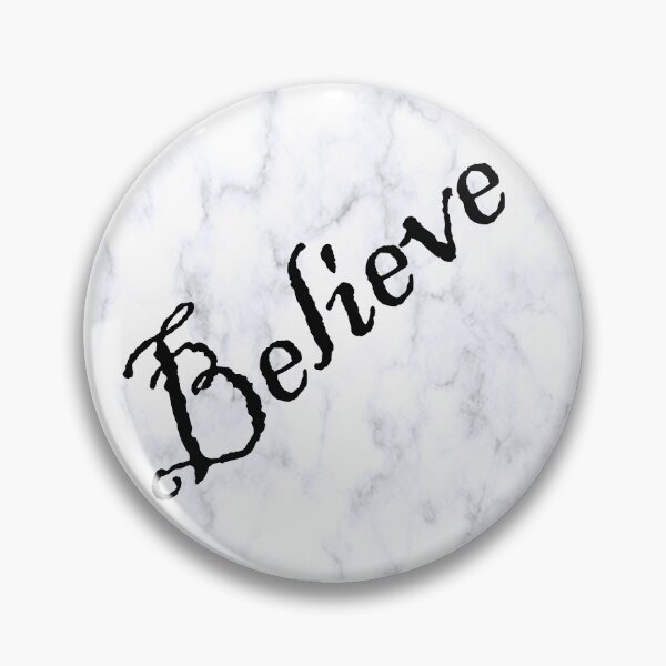 Item preview, Believe Message, Faith, Hope, Inspirational Graphic Art White Marble Designed Background, Black Lettering: Clothing, Home Decor, Phone Cases, Face Masks & More! designed and sold by tamdevo1.
