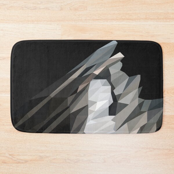 Item preview, Abstract Low Poly Art - Geometric Sculpture Design designed and sold by OrangePoly.
