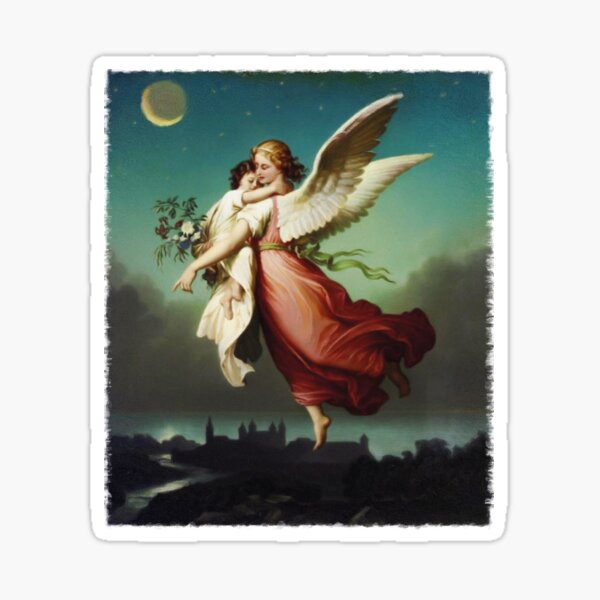 Item preview, Guardian Angel by Wilhelm von Kaulbach designed and sold by Beltschazar.