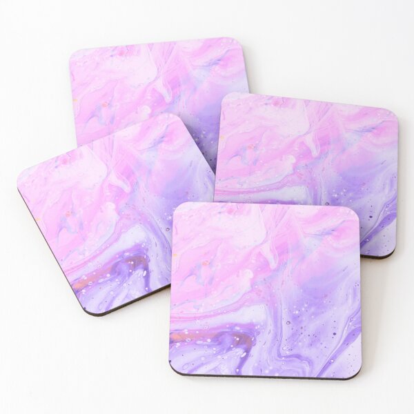 Item preview, Pink and Purple Marble Ink Splashes designed and sold by WisdomInspired.