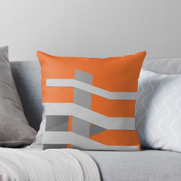 Item preview, concrete car park orange designed and sold by marciadesigns.