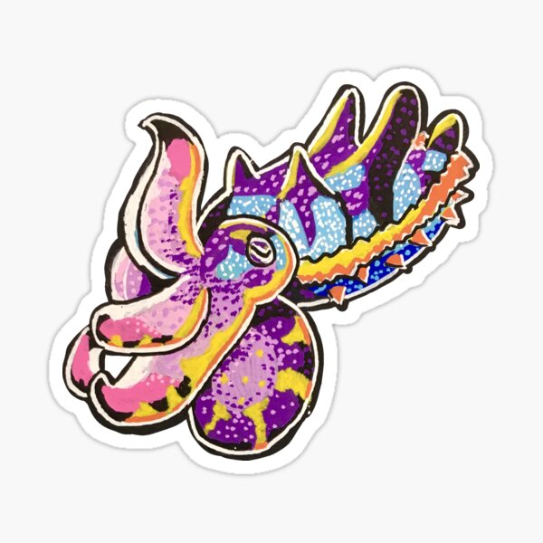Item preview, Flamboyant Cuttlefish designed and sold by thefroglesbian.