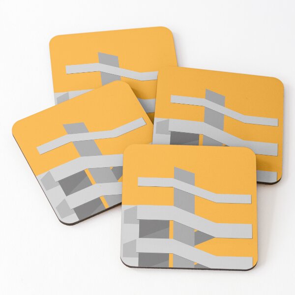 Item preview, concrete car park yellow designed and sold by marciadesigns.
