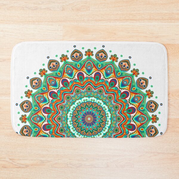 Item preview, Bohemian hapiness mandala designed and sold by MandalaSpirit.