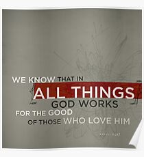 Romans 8:28 Poster