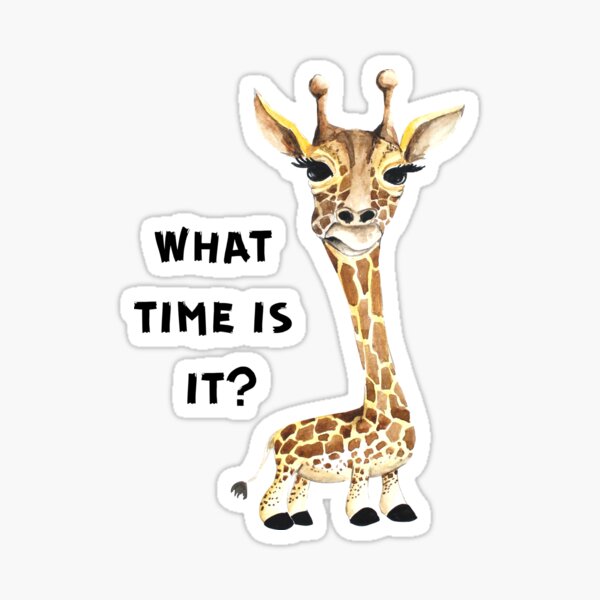 Girafe Stickers Redbubble