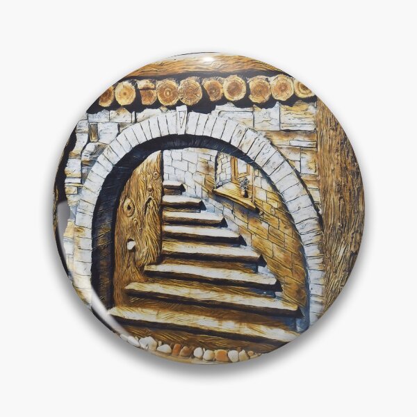 Item preview, Entrance to a forest home designed and sold by helenkaiy.