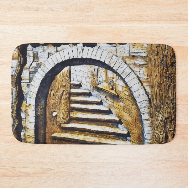 Item preview, Entrance to a forest home designed and sold by helenkaiy.