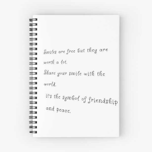 Item preview, Smile quote design designed and sold by Angela H.Devi Creation.