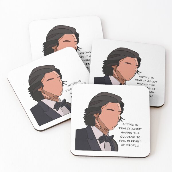 Item preview, Adam Driver - Bow Tie Words designed and sold by makemedinosore.