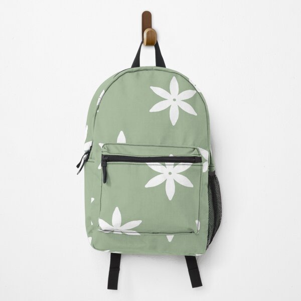 Item preview, Sage Green with white jasmines designed and sold by HTPOP.