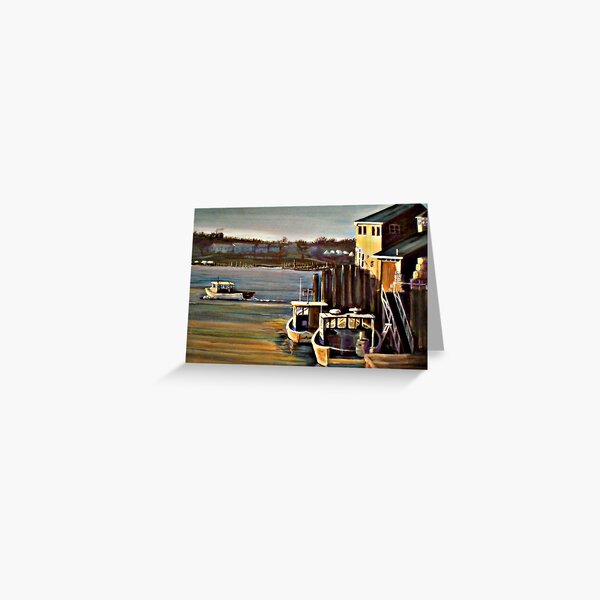 December Morning Greeting Card