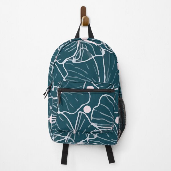 Modern vector tropical seamless pattern with openwork colors Backpack