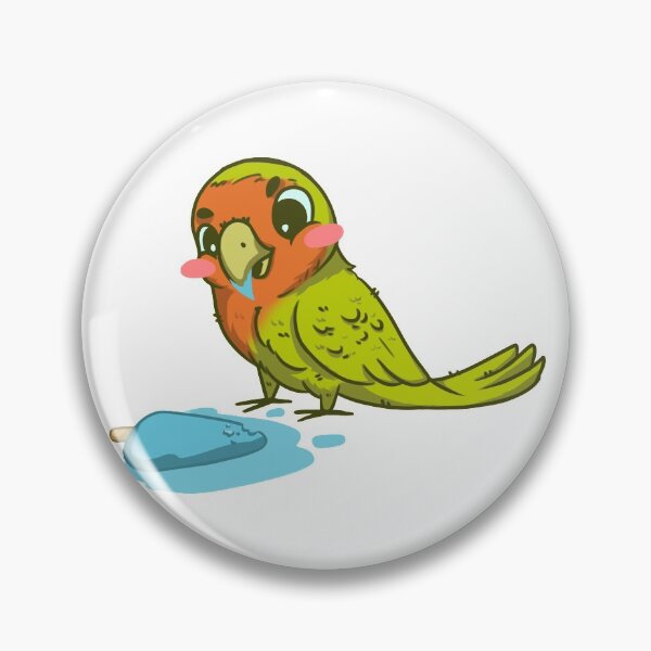 Artikelvorschau, Lovebird Eis essen entworfen und verkauft von FuzzyCastle.