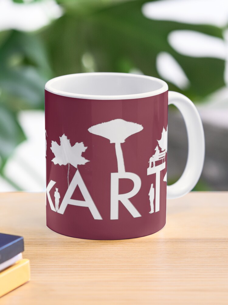 Thumbnail 1 of 6, Coffee Mug, mockART - Parklife (Light) designed and sold by mockART.