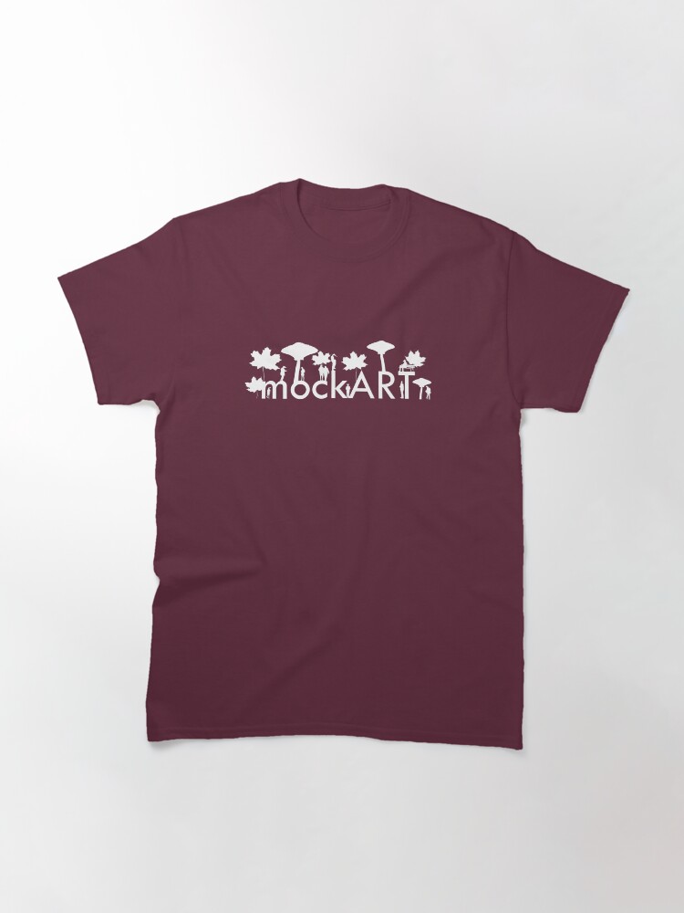 Thumbnail 2 of 7, Classic T-Shirt, mockART - Parklife (Light) designed and sold by mockART.