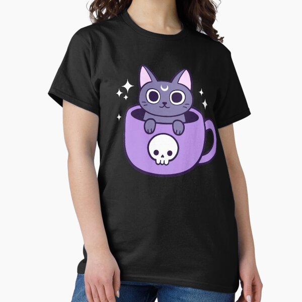 Item preview, Black Magic Tea / Coffee Cat // Black | Nikury designed and sold by nikury.