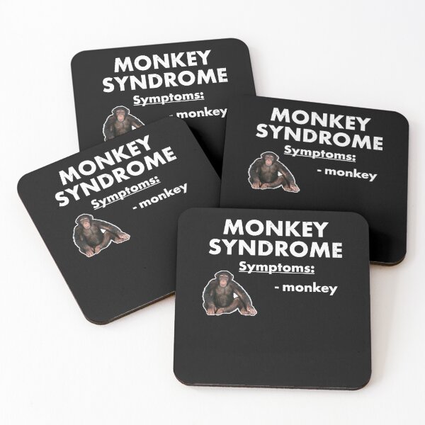 Item preview, Monkey Syndrome Meme Symptoms designed and sold by elderberry.