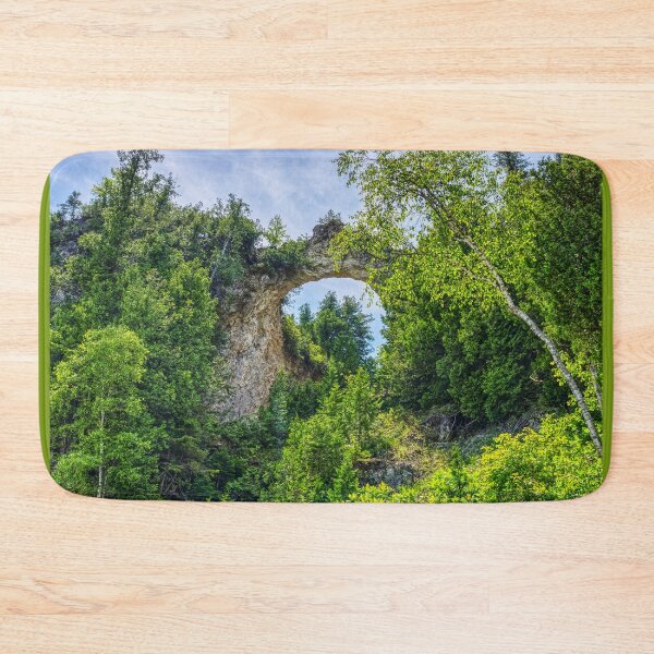 Item preview, Looking Up At Mackinac Arch Rock designed and sold by mljdwhite.